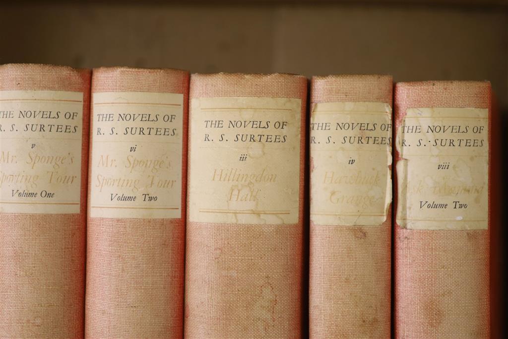 The novels of R. S. Surtees, 10 volumes